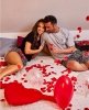 Piżama Cornette 326/206 Love Symbols kr/r 3XL-5XL